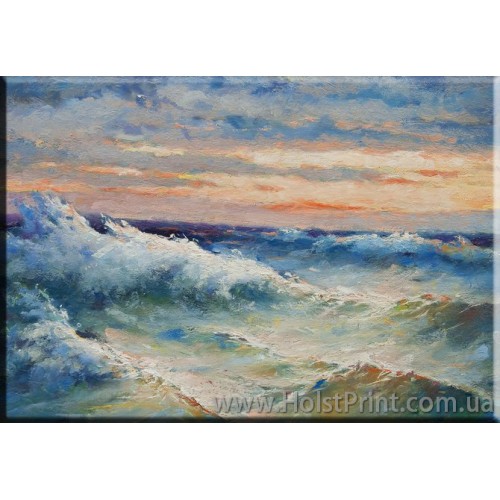 Картины море, Морской пейзаж, ART: MOR777067, , 168.00 грн., MOR777067, , Морской пейзаж картины